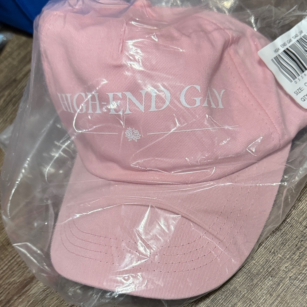 Cakeworthy White Lotus High End Gay Pink Cap